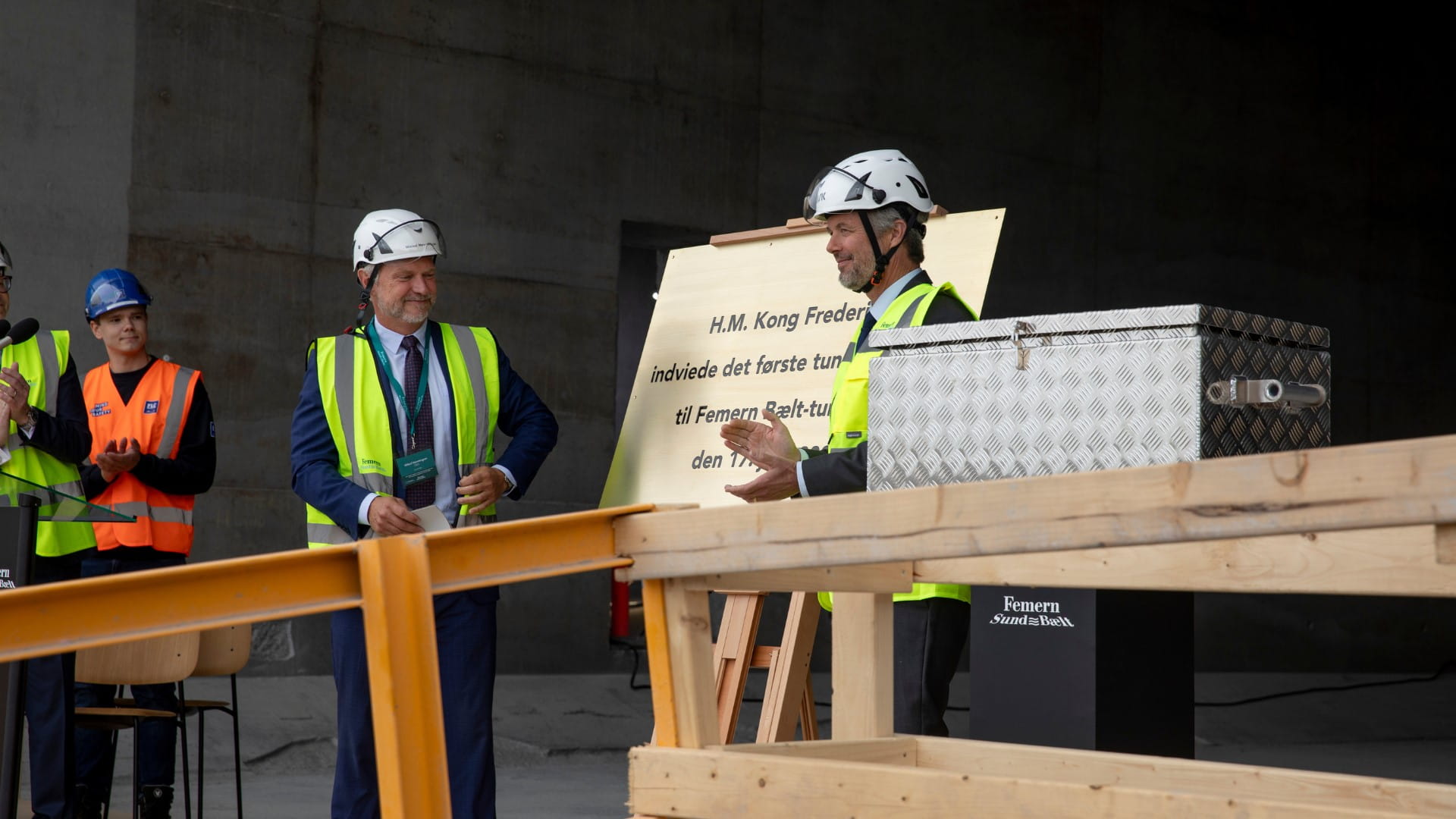 People at inauguration