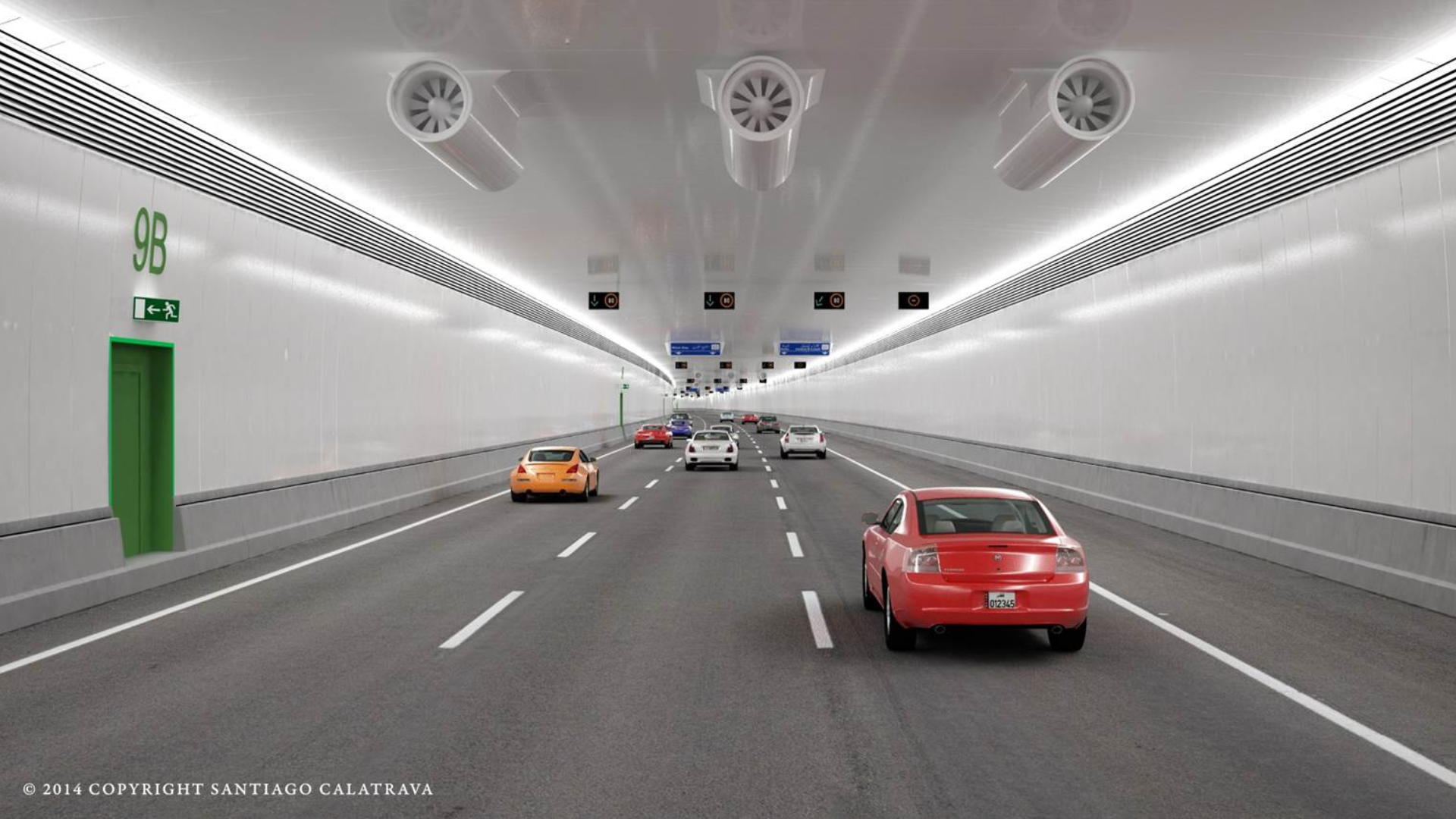 futuristic highway