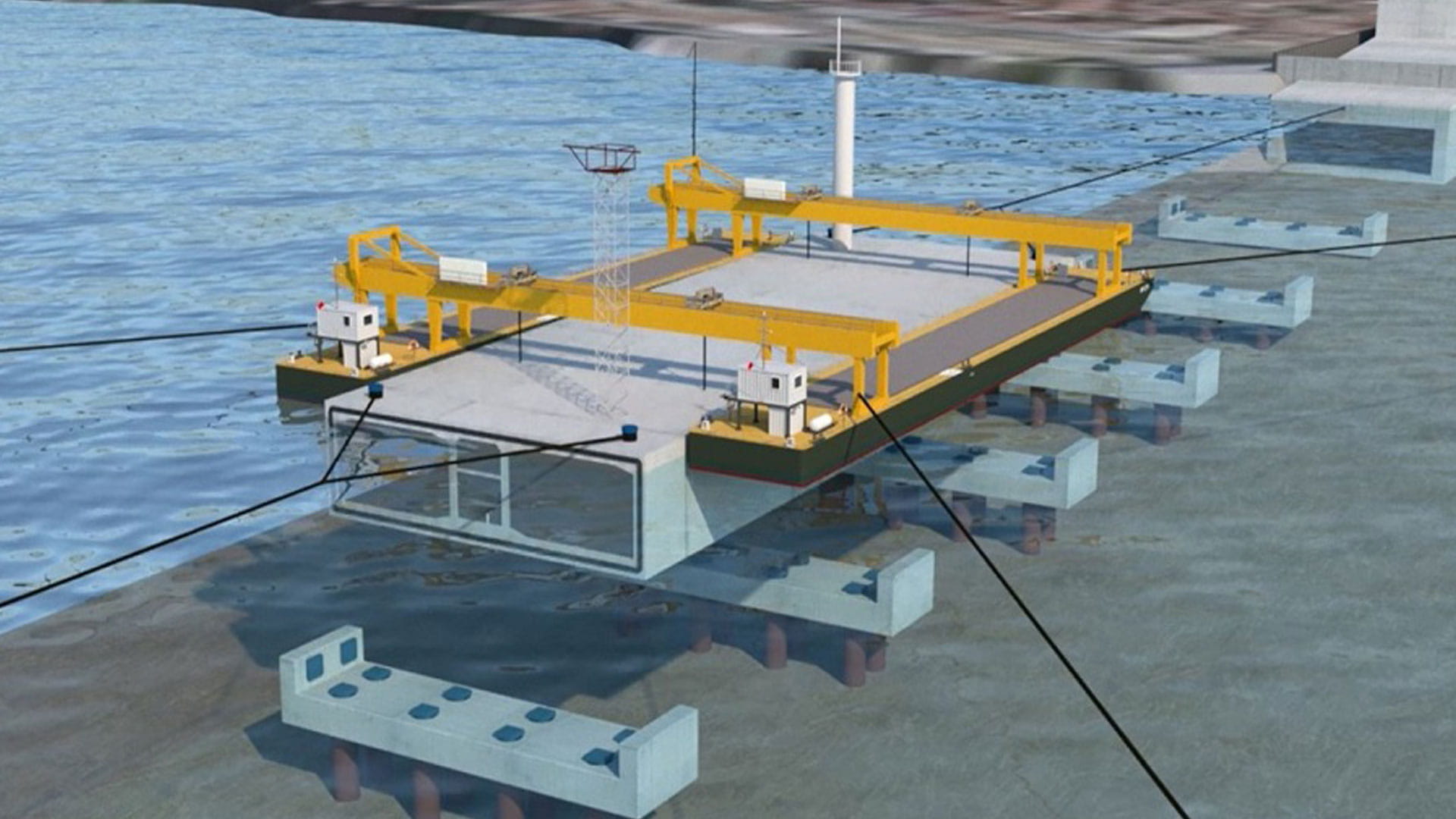 Golden Horn Unkapanı Tube Tunnel, Istanbul